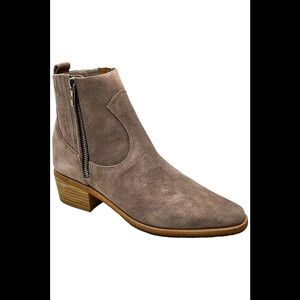 Donald Pliner Women's Marisol Suede Bootie Mushroom - Medium